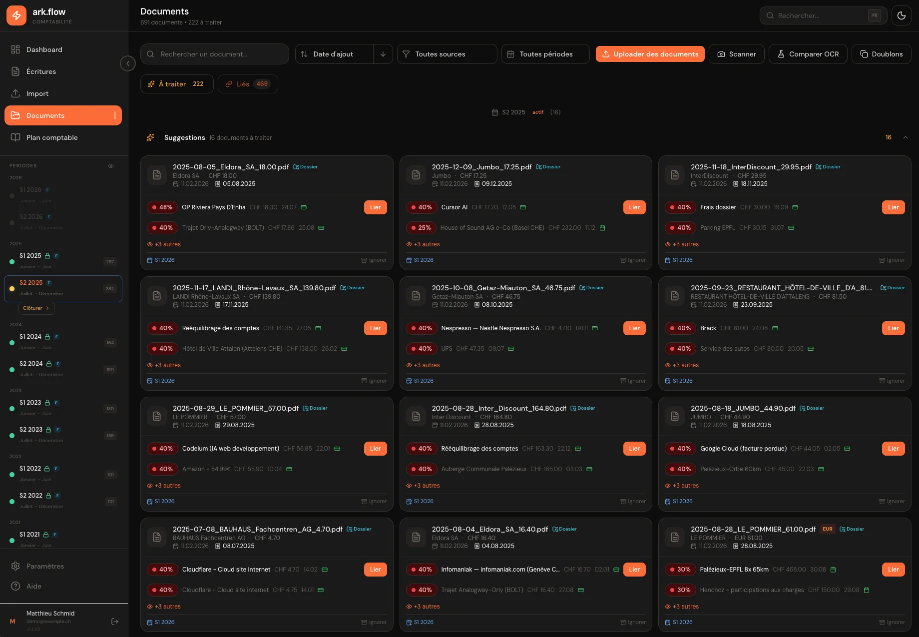 ark.flow - Gestion des documents