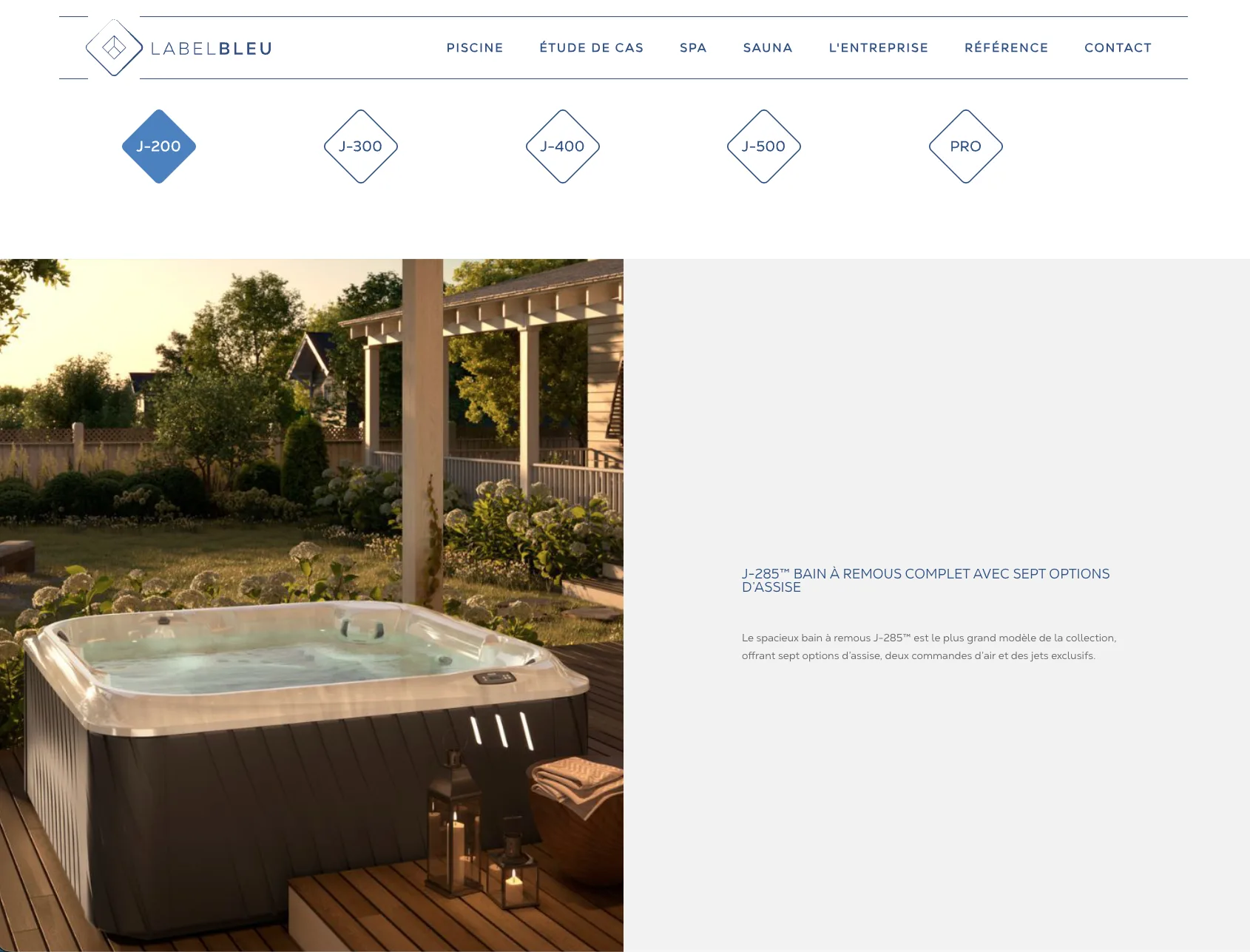 Label Bleu - Carte interactive