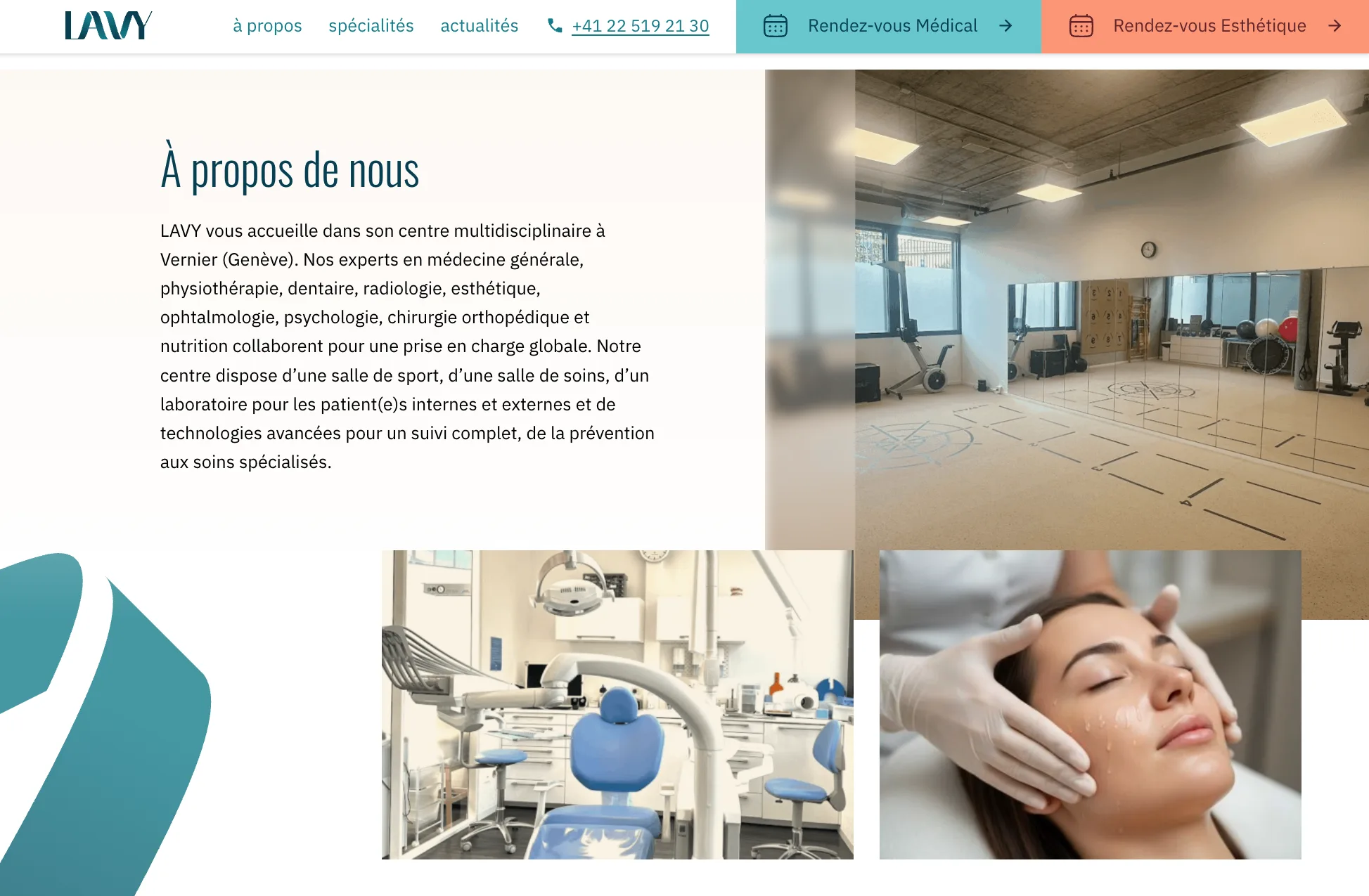 LAVY Médical - Fiche centre détaillée