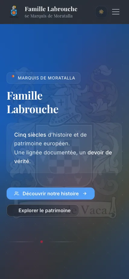 Moratalla - Accueil sur mobile